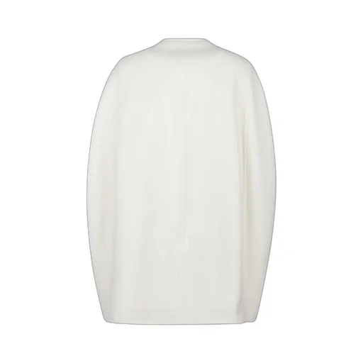 Max Mara Placido Zip-Up Crewneck Coat