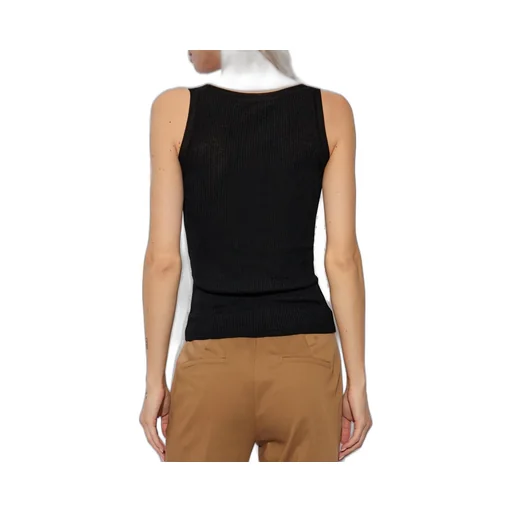 Max Mara Zemira Ribbed Sleeveless Top