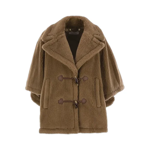 Max Mara V-Neck Long-Sleeved Coat