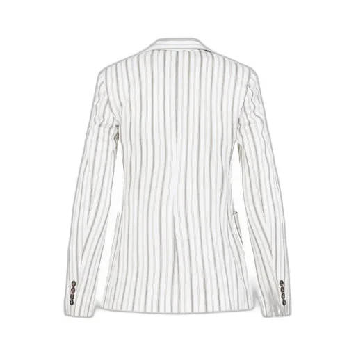 Max Mara Pensile Double-Breasted Striped Jacket