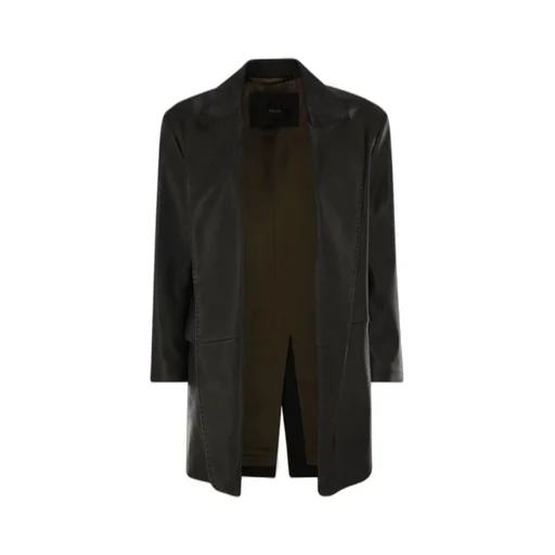 Max Mara Open-Front Long-Sleeved Jacket