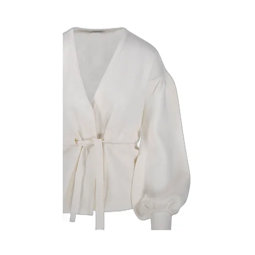 Max Mara Tiberio V-Neck Tassel Detailed Cardigan