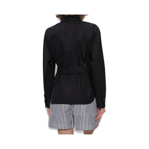 Max Mara Juglas Belted Button-Up Shirt