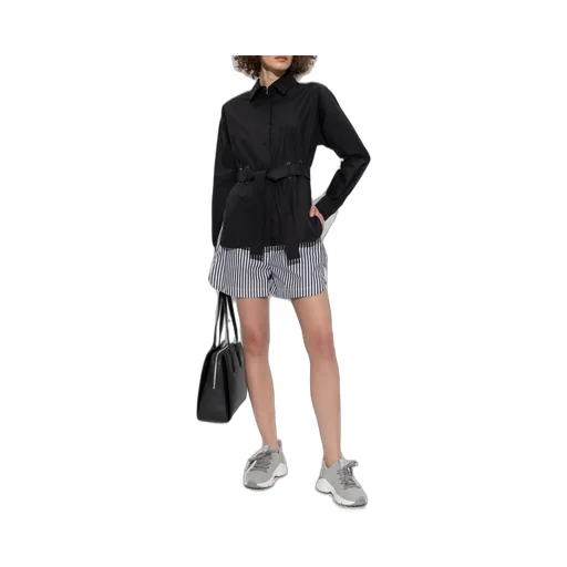 Max Mara Juglas Belted Button-Up Shirt