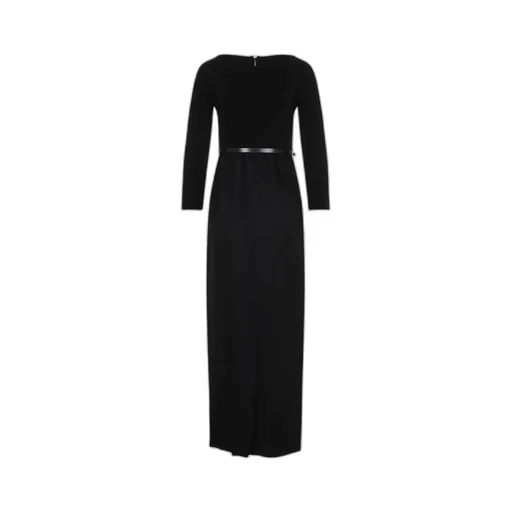 Max Mara Kaiser Belted Long-Sleeved Dress