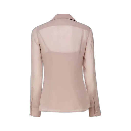 Max Mara Curved Hem Long-Sleeved Shirt