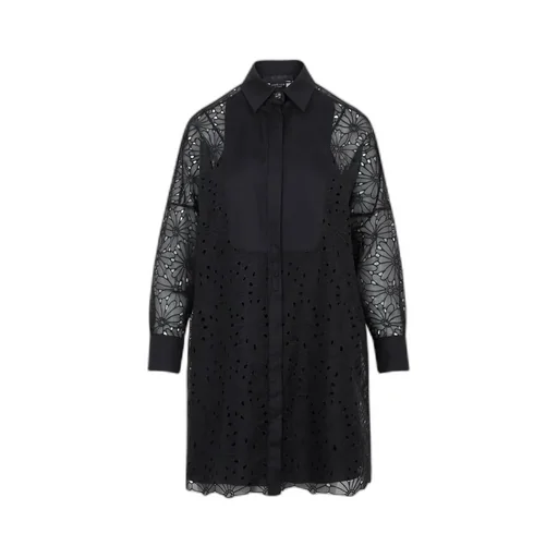 Max Mara Embroidered Contrasted Dress