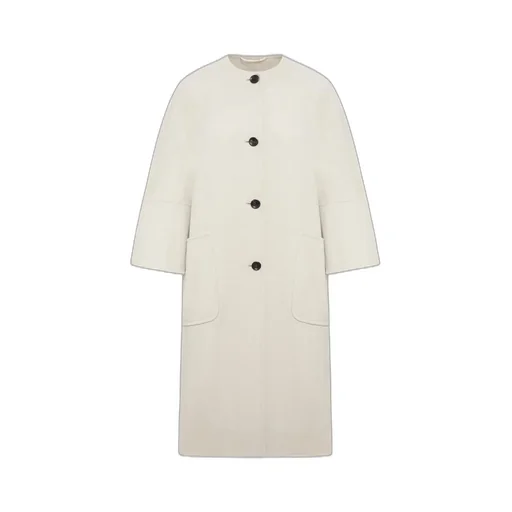 Max Mara Buttoned Long-Sleeved Coat