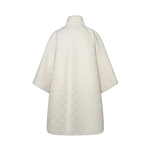 Max Mara Monogrammed Button-Up Coat