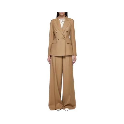 Max Mara Senna Wide Leg Palazzo Pants