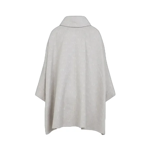 Max Mara Button-Up Long-Sleeved Cape