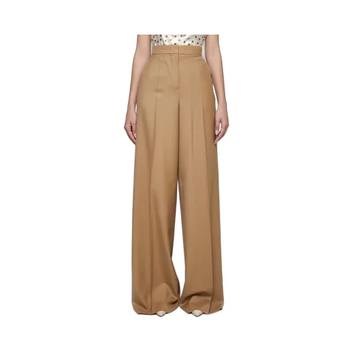 Max Mara Senna Wide Leg Palazzo Pants