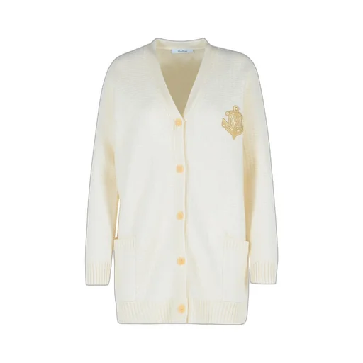 Max Mara Ravello V-Neck Button-Up Cardigan