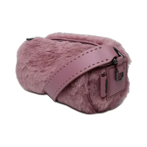 Max Mara Teddy Roll Zip-Up Small Shoulder Bag