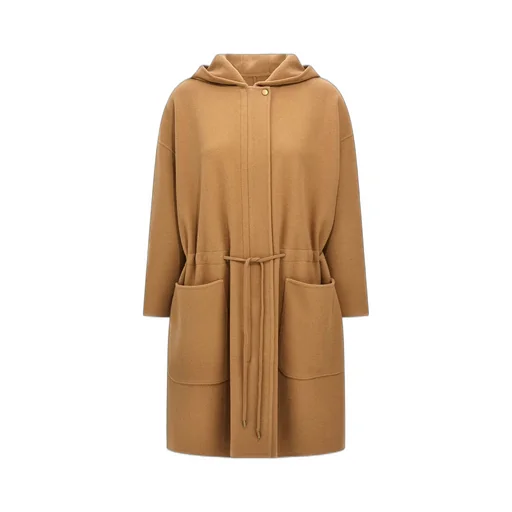 Max Mara Miele Drawstring Coat