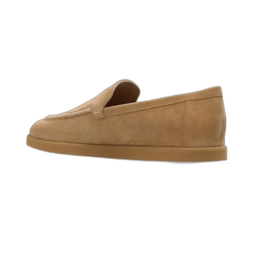 Max Mara Logo Plaque Slip-On Flat Shoes