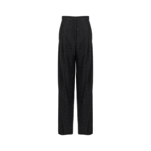 Max Mara Navigli Sequinned Wide-Leg Trousers