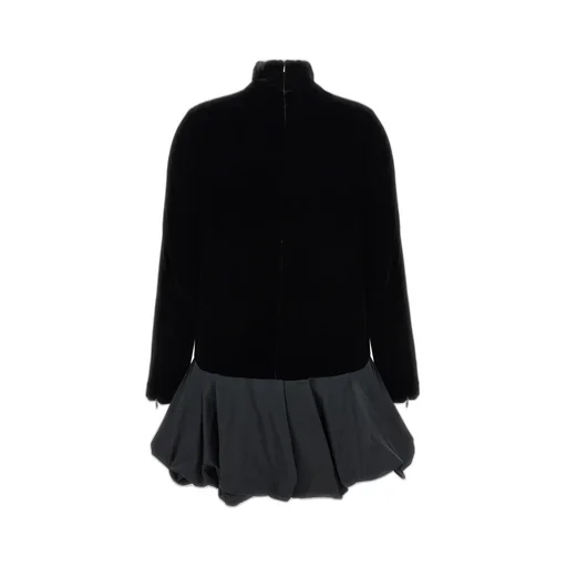 Max Mara Osso Panelled Long-Sleeve Dress