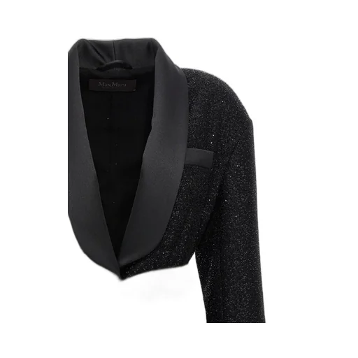 Max Mara Embellished Belted Jacket