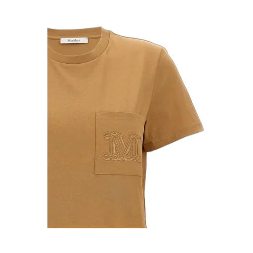 Max Mara Logo Embroidered Crewneck T-Shirt