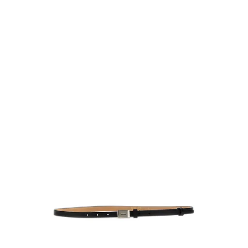Max Mara Logo Engraved Belt
