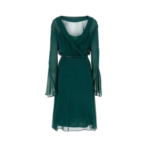 Max Mara Semi Sheer Africa Dress