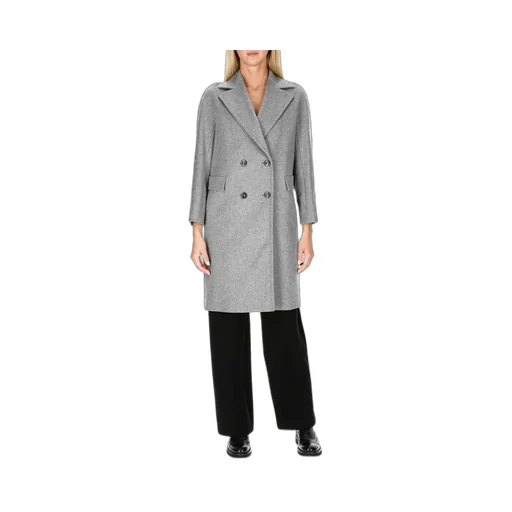 Max Mara Double-Breasted Long-Sleeved Coat