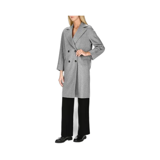 Max Mara Double-Breasted Long-Sleeved Coat