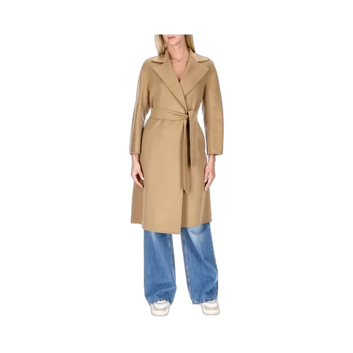 Max Mara Belted Long-Sleeved Coat