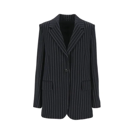 Max Mara Striped Single-Breasted Jaclet