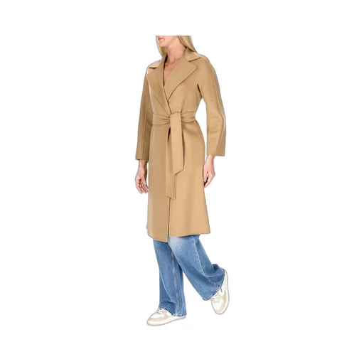 Max Mara Belted Long-Sleeved Coat