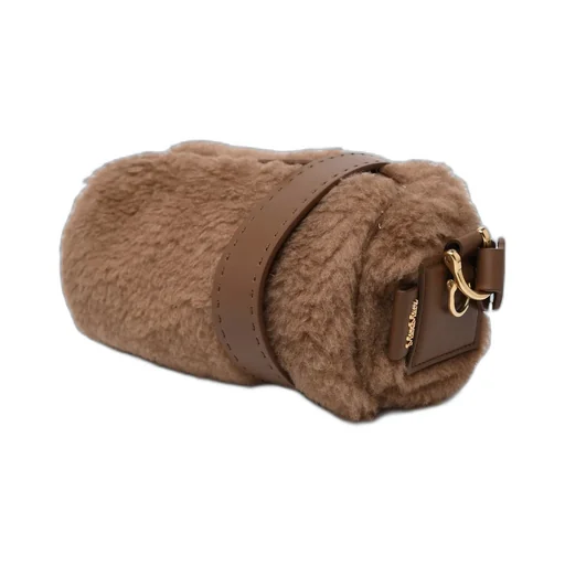 Max Mara Teddy Roll Zip-Up Small Shoulder Bag