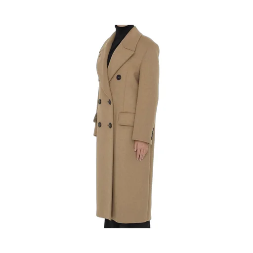 Max Mara Certo Double-Breasted Long-Sleeved Coat