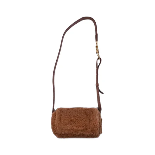 Max Mara Teddy Roll Zip-Up Small Shoulder Bag