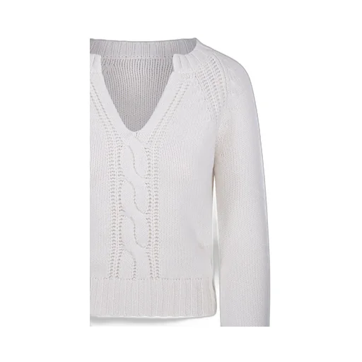 Max Mara V-Neck Long-Sleeved Jumper