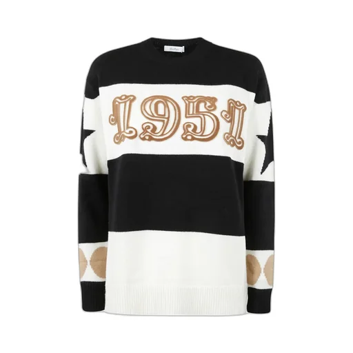 Max Mara Dirce Striped Knitted Jumper