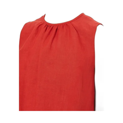 Max Mara Fringed Sleeveless Top