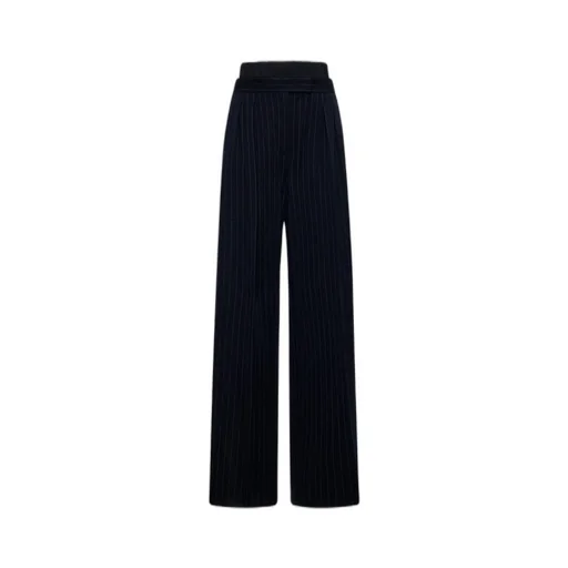 Max Mara Pinstriped Straight-Leg Trousers