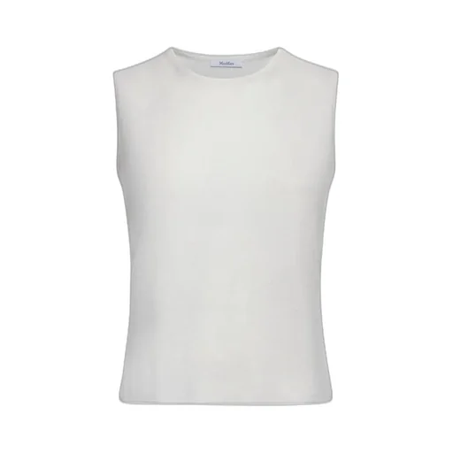 Max Mara Fosco Crewneck Sleeveless Top