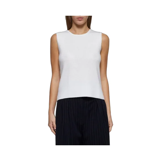 Max Mara Fosco Crewneck Sleeveless Top