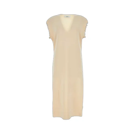 Max Mara V-Neck Sleeveless Knitted Dress