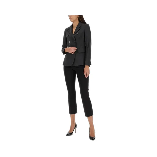 Max Mara Double-Breasted Long-Sleeved Jacket