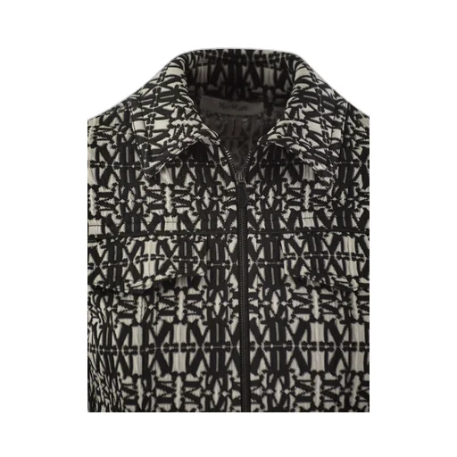 Max Mara All-Over Patterned Zip-Up Jacket