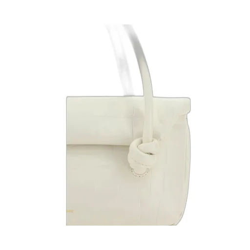 Jil Sander Small Knot-Detailed Embossed Shoulder Bag