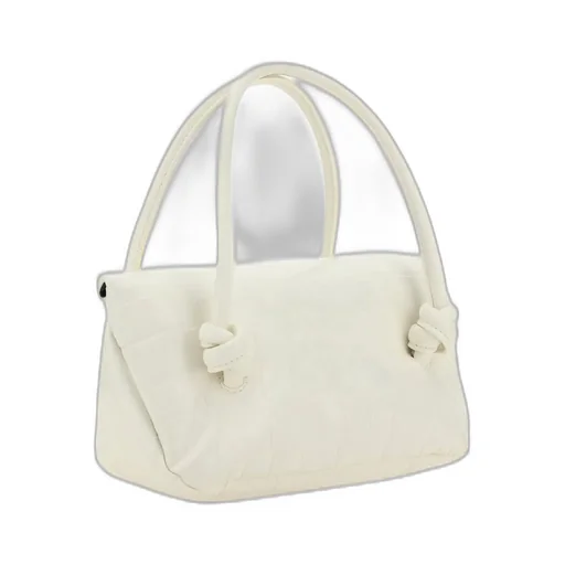 Jil Sander Small Knot-Detailed Embossed Shoulder Bag