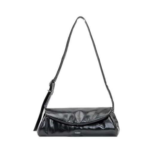 Jil Sander Cannolo Foldover Large Shoulder Bag
