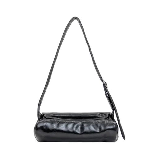 Jil Sander Cannolo Foldover Large Shoulder Bag