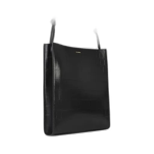 Jil Sander Medium Tangle Embossed Crossbody Bag