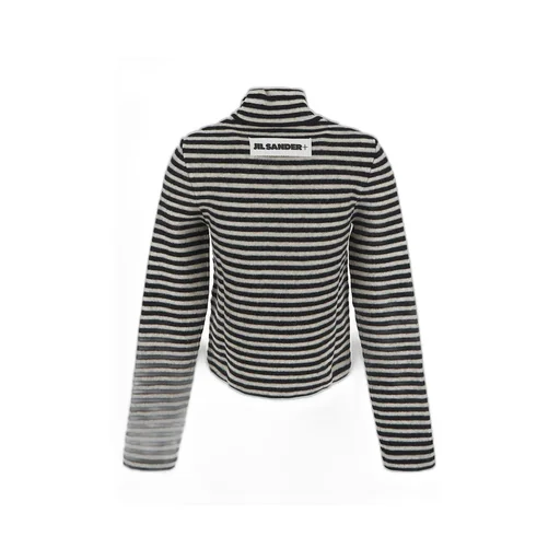 Jil Sander+ Striped High-Neck Top