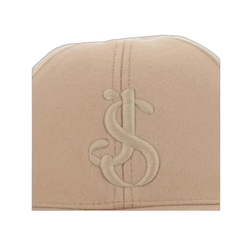 Jil Sander Logo Embroidered Curved-Peak Baseball Cap